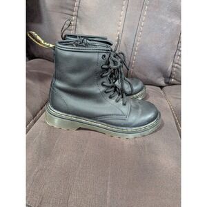 Dr. Martens Junior 1460 Softy T‎ Leather Lace Up Boots size 1